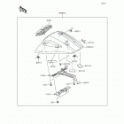 Ninja ZX-10R ABS 30th Anniversary Edition (ZX1000-KFFA) Accessory(single seat cover)