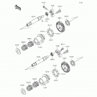 Ninja ZX-14R ABS  (30th) (ZX1400-FFFB) Валансирный вал
