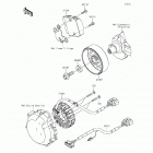 Ninja ZX-14R ABS  (30th) (ZX1400-FFFB) Генератор