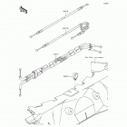 Ninja ZX-14R ABS  (30th) (ZX1400-FFFB) Тросы управления