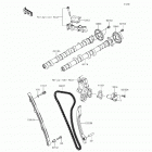 Ninja ZX-14R ABS  (30th) (ZX1400-FFFB) Распредвал(ы)  /  натяжитель