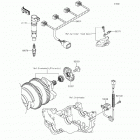 Ninja ZX-14R ABS  (30th) (ZX1400-FFFB) Система зажигания
