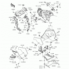 Ninja ZX-14R ABS  (30th) (ZX1400-FFFB) Обтекатель нижний