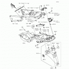 Ninja ZX-14R ABS  (30th) (ZX1400-FFFB) Заднее крыло