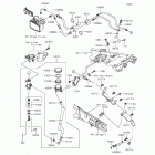 Ninja ZX-14R ABS  (30th) (ZX1400-FFFB) Задний тормозной цилиндр