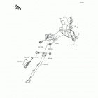 Ninja ZX-14R ABS  (30th) (ZX1400-FFFB) Подножка
