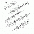 Ninja ZX-14R ABS  (30th) (ZX1400-FFFB) ТРАНСМИССИЯ