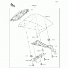 Ninja ZX-6R 30th Anniversary Edition (ZX636-EFFA) Accessory(single seat cover)