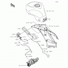 Ninja ZX-6R ABS 30th Anniversary Edition (ZX636-FFF) Топливная система