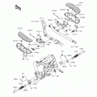 Vulcan 1700 Vaquero ABS (VN1700-KFF) Подножки