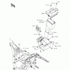 Vulcan 1700 Voyager ABS (VN1700-BFF) Короб для АКБ