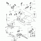 Vulcan 1700 Voyager ABS (VN1700-BFF) Замок зажигания  /  замки  /  отражатели