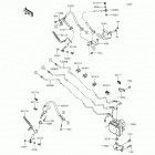 Vulcan 1700 Voyager ABS (VN1700-BFF) Тормозные трубки