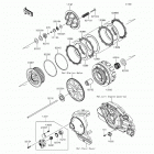 Vulcan 1700 Voyager ABS (VN1700-BFF) Сцепление