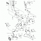 Vulcan 1700 Voyager ABS (VN1700-BFF) Задний тормозной цилиндр