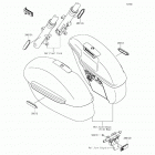 Vulcan 1700 Voyager ABS (VN1700-BFF) Катафоты