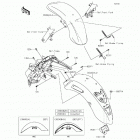 Vulcan 1700 Voyager ABS (VN1700-BFF) Крылья