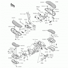 Vulcan 1700 Voyager ABS (VN1700-BFF) Подножки