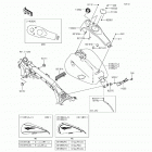 Vulcan 1700 Voyager ABS (VN1700-BFF) ТОПЛИВНЫЙ БАК