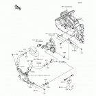 Vulcan 1700 Voyager ABS (VN1700-BFF) Патрубки охлаждения