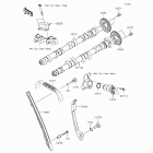 Z1000 ABS (ZR1000-GFF) Распредвал(ы)  /  натяжитель
