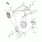 Z1000 ABS (ZR1000-GFF) Обтекатель нижний