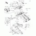Z1000 ABS (ZR1000-GFF) Заднее крыло