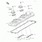 Z1000 ABS (ZR1000-GFF) Крышка головки цилиндров