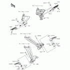 Z1000 ABS (ZR1000-GFF) Подножки