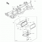 Mule 4010 Trans4x4 (KAF620-RGF) Передний ящик