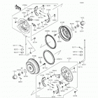 Mule 4010 Trans4x4 (KAF620-RGF) Front hubs  /  brakes