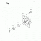 Mule PRO-FX EPS CAMO (KAF820-HGF) Rear hubs  /  brakes