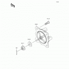 Mule PRO-FX EPS CAMO (KAF820-HGF) Front hubs  /  brakes