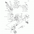 Mule PRO-FXT EPS LE (KAF820-CGF) Brake pedal  /  throttle lever