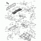 Mule PRO-FXT EPS LE (KAF820-CGF) Frame fittings(rear)(cgf)