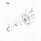 Teryx (KRF800-FGF) Rear hubs  /  brakes