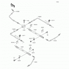 Mule 4000 (KAF620-PFF) Тормозные трубки