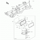 Mule 4010 Trans4x4 (KAF620-RFF) Передний ящик