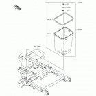 Mule 610 4x4 XC SE (KAF400-FFF) Optional parts(frame)