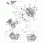 Brute Force 750 4x4i EPS (KVF750-JGF) Картер
