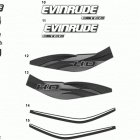 115 E115DPLINE Decals - blue