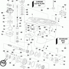 115 E115HSLINA Gearcase, s2-type