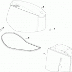 175 E175DSLINE КАПОТ ДВИГАТЕЛЯ