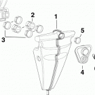 200 - (60 V6, 2.6 L) E200DPXIND - (60 V6) Глушитель