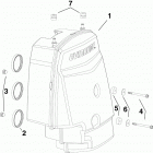 200 - (90 V6, 3.3 L) E200DHLINF - (90 V6, 3.3 L) Воздушный глушитель