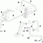 200 - (90 V6, 3.3 L) E200DHLINF - (90 V6, 3.3 L) Шланги охлаждения