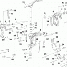 25 E25DRINA Swivel bracket - manual tilt