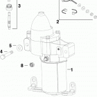 250 - (90 V6, 3.3 L) DE250CXINR - (90 V6, 3.3L) Электрический стартер