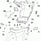 30 E30DPSLINC Нижний кожух двигателя