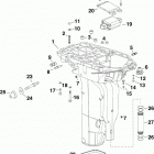 300 DE300PZINR Exhaust housing inner (3.4 l)